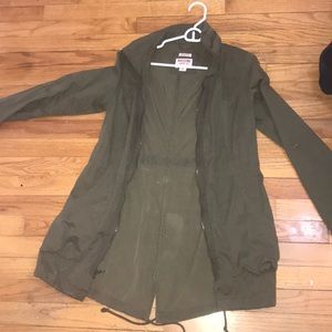 Army green jacket